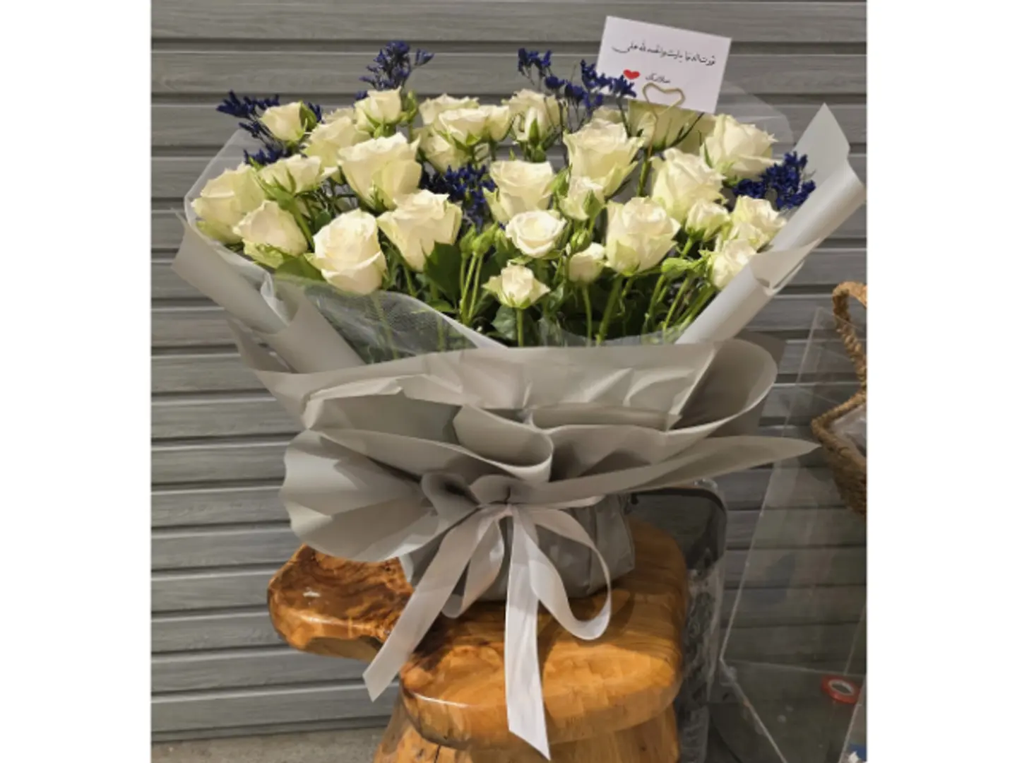 White Rose Bouquet