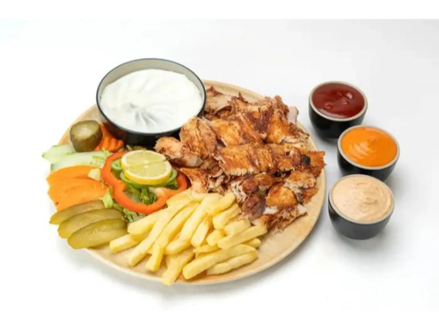 صحن شاورما - صغير