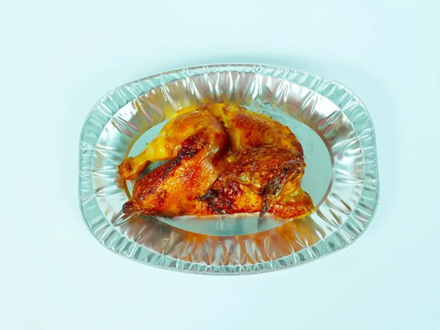 نص دجاج شواية بدون رز