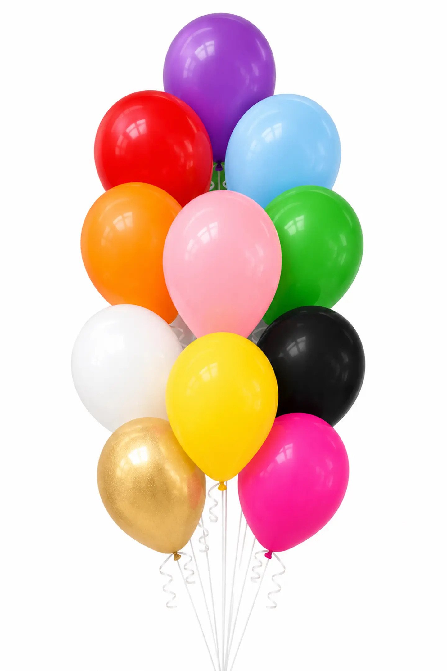 Colorful Helium Balloons