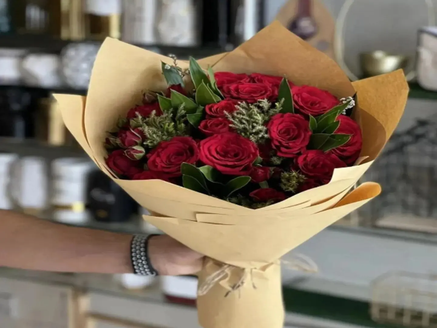 بوكيه زهور الاناقه