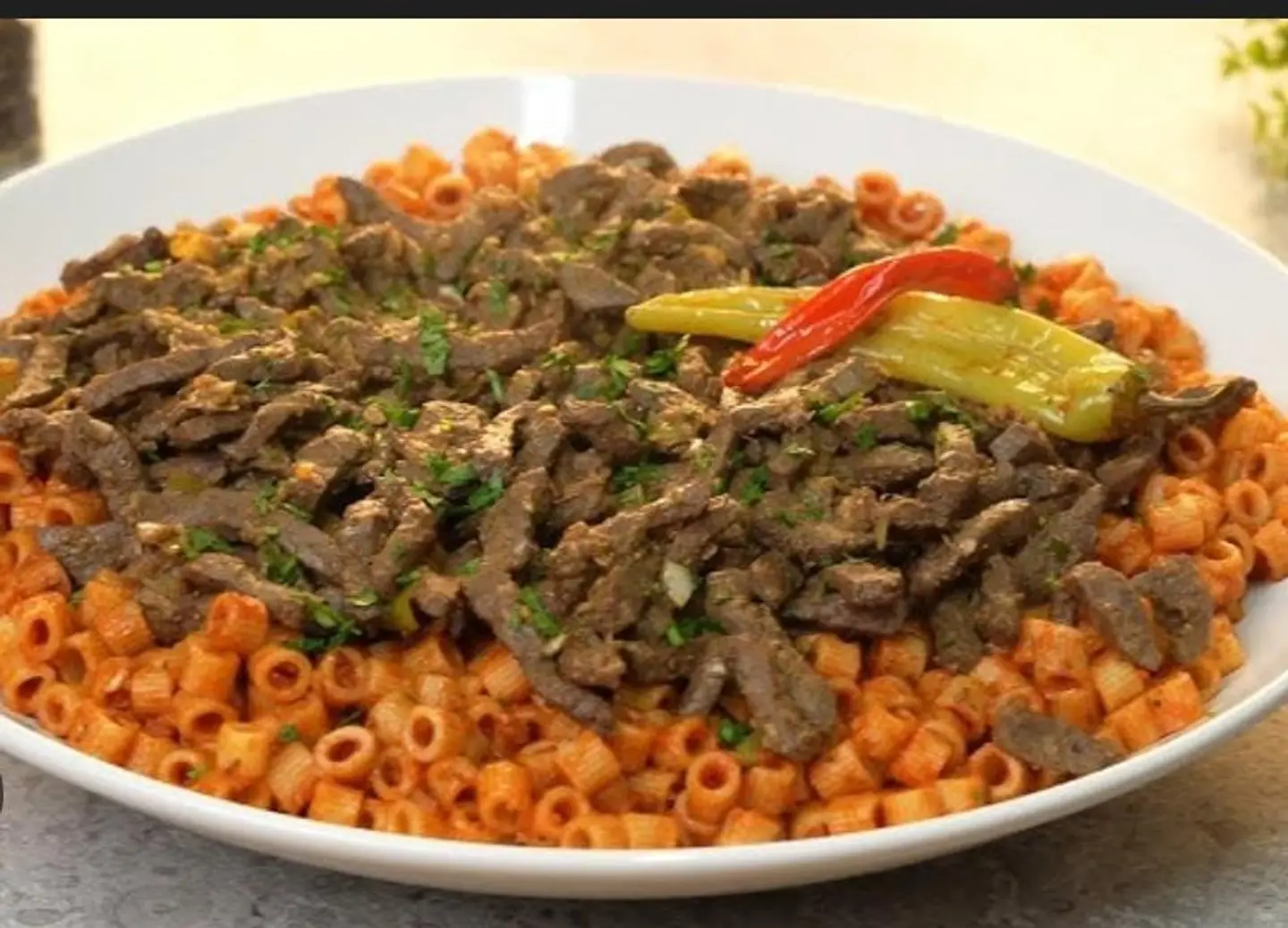 Liver Pasta