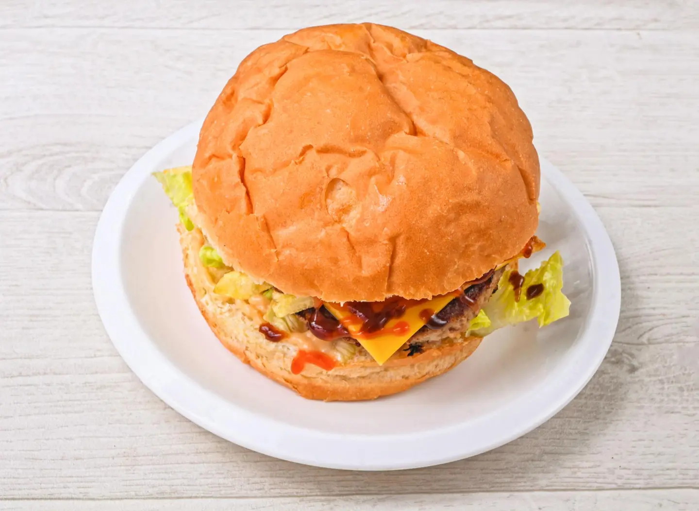 برجر لحم مشوي صغير