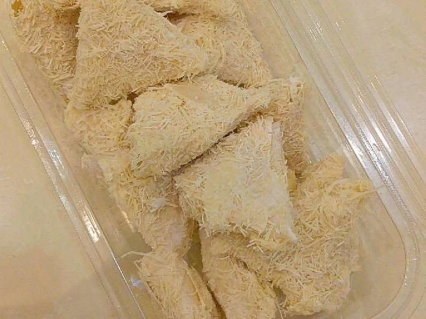 سمبوسة حشوة جبن كيري مغطاة كنافة 20 حبه