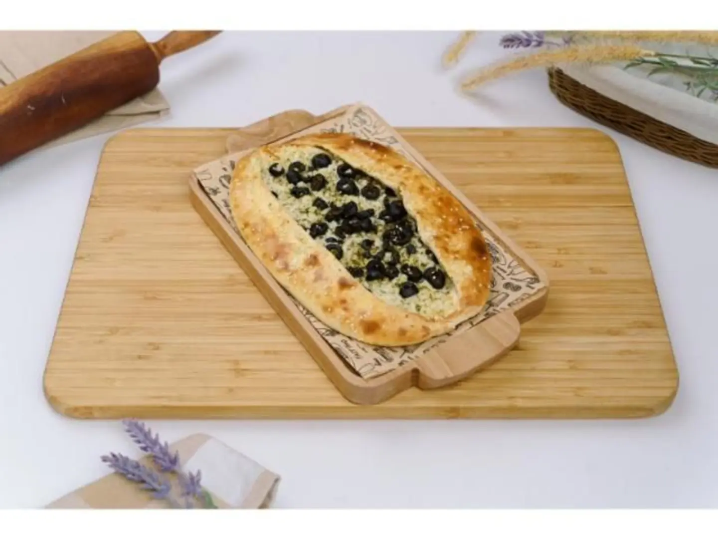 Labneh With Cheese And Olives
