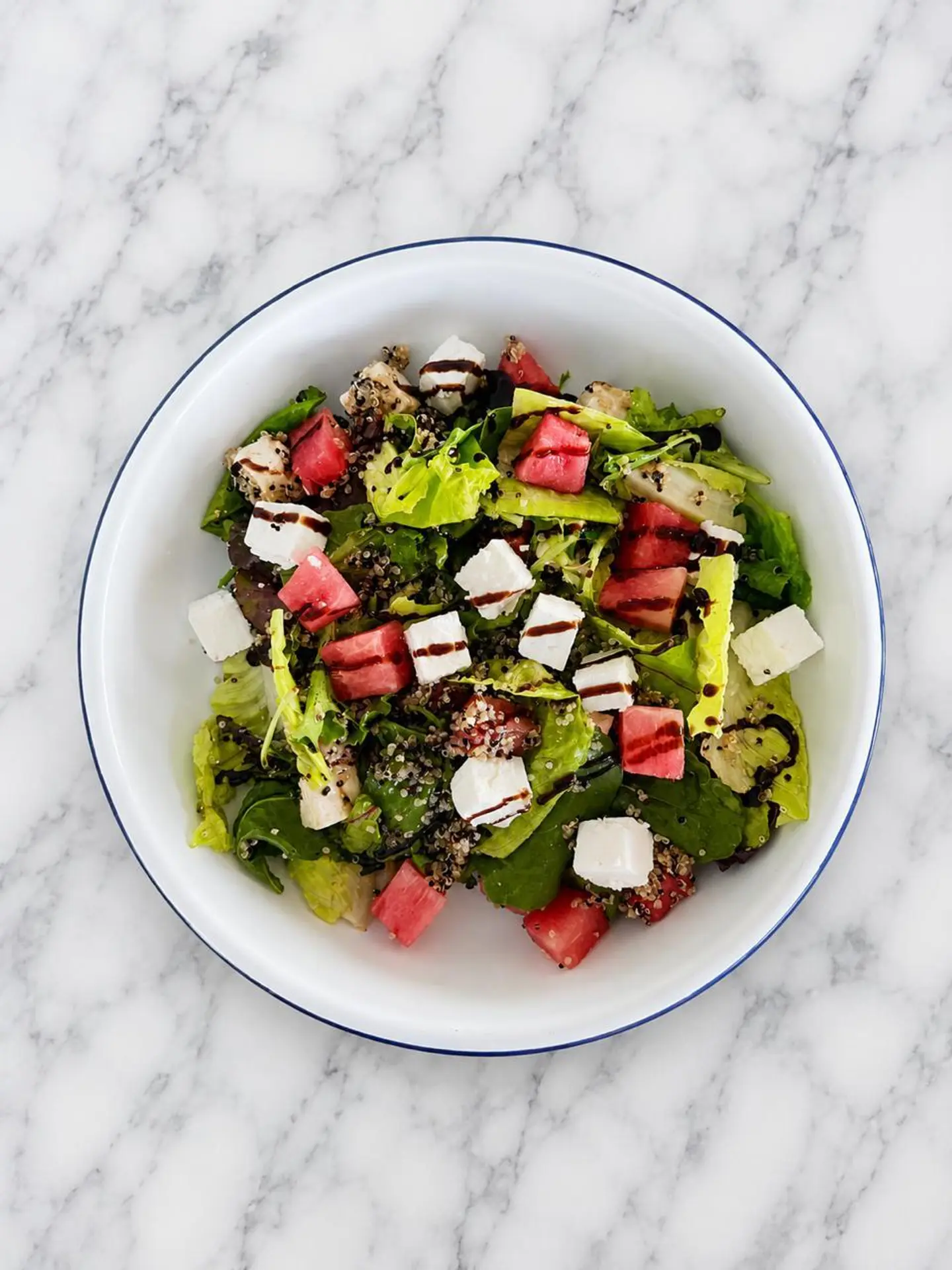 Quinoa & Watermelon Salad