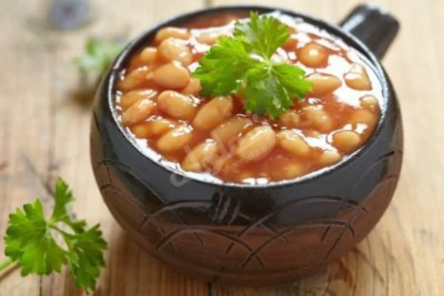 صحن فاصوليا