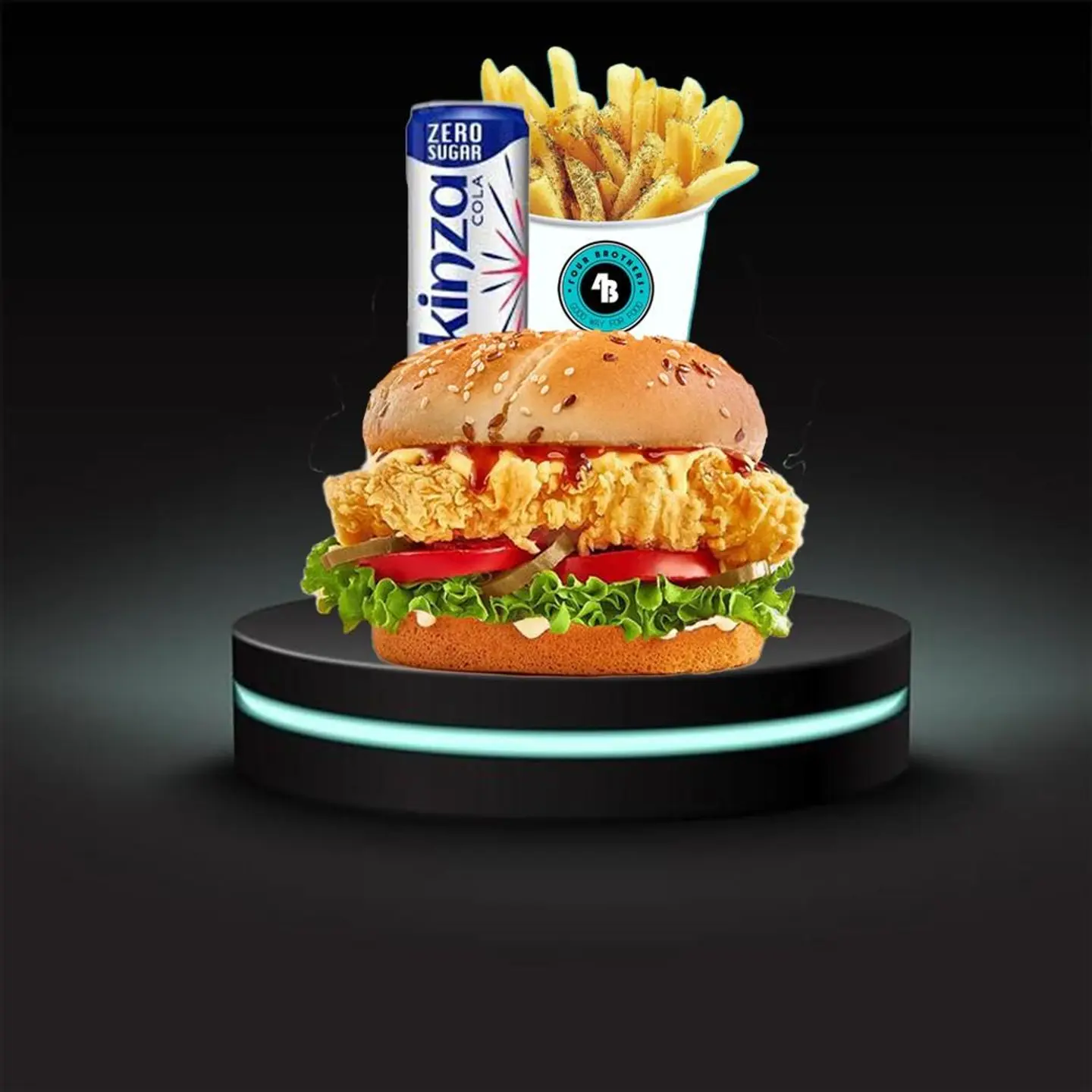 Zinger Bbq Meal