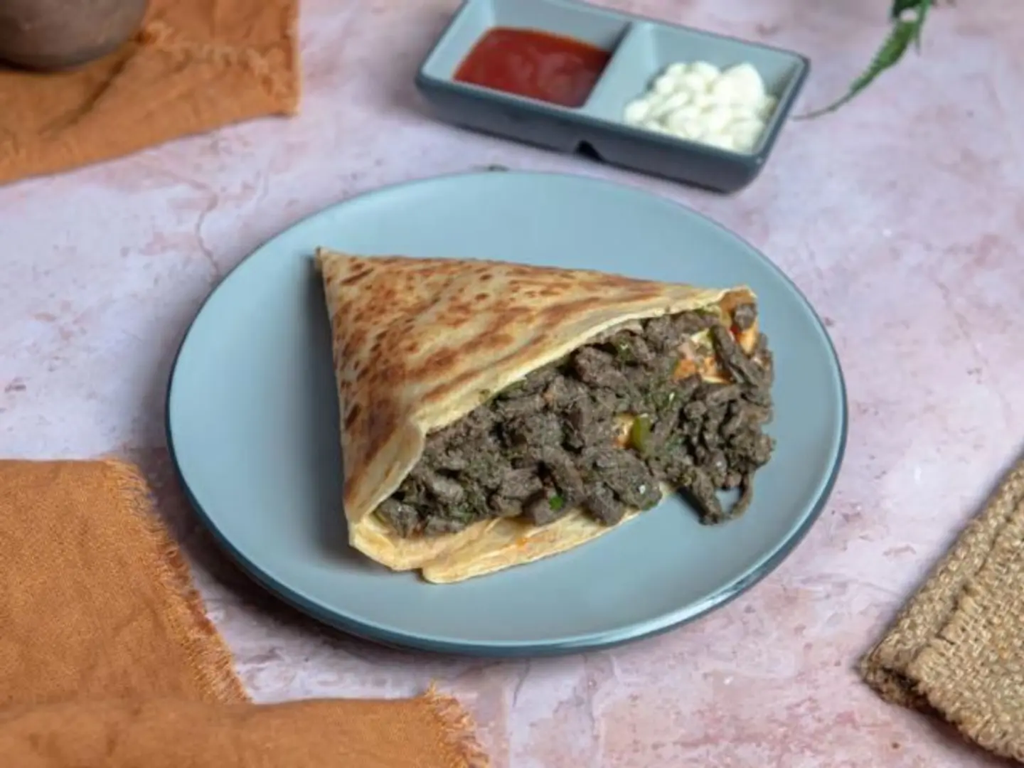 Grilled Liver Crêpe