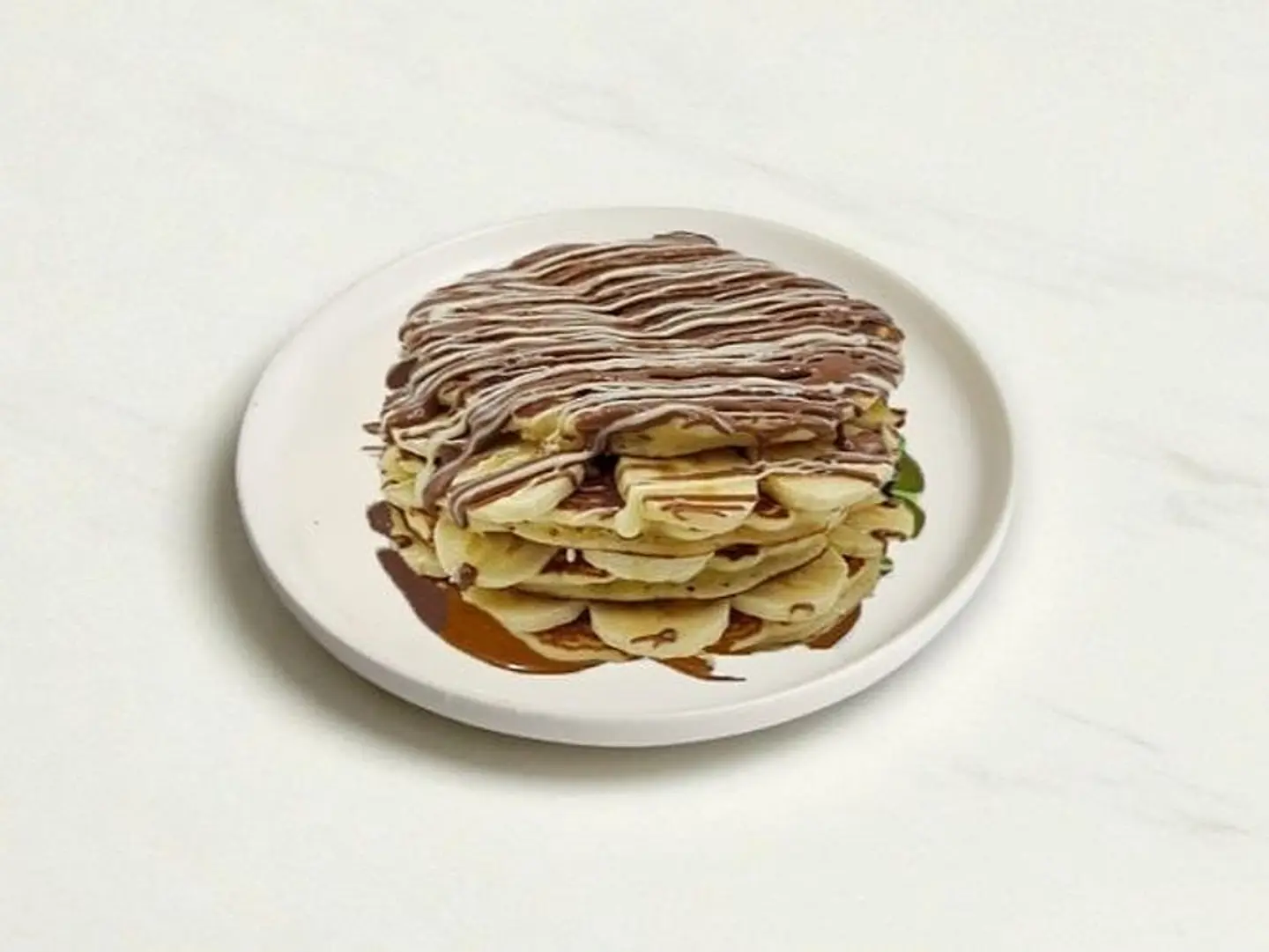 بان كيك كبير الموز