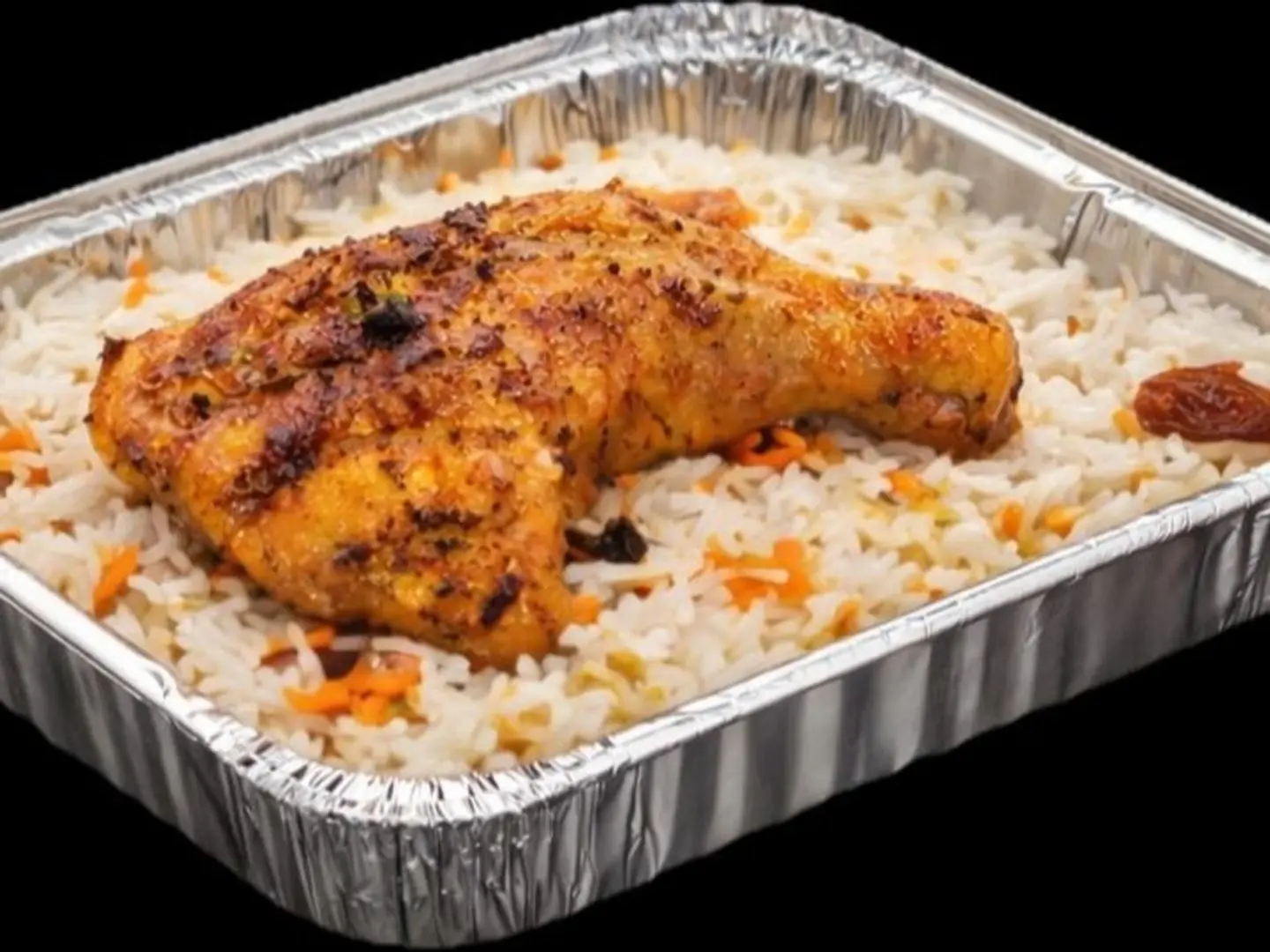 Quarter Charcoal Chicken With Rice