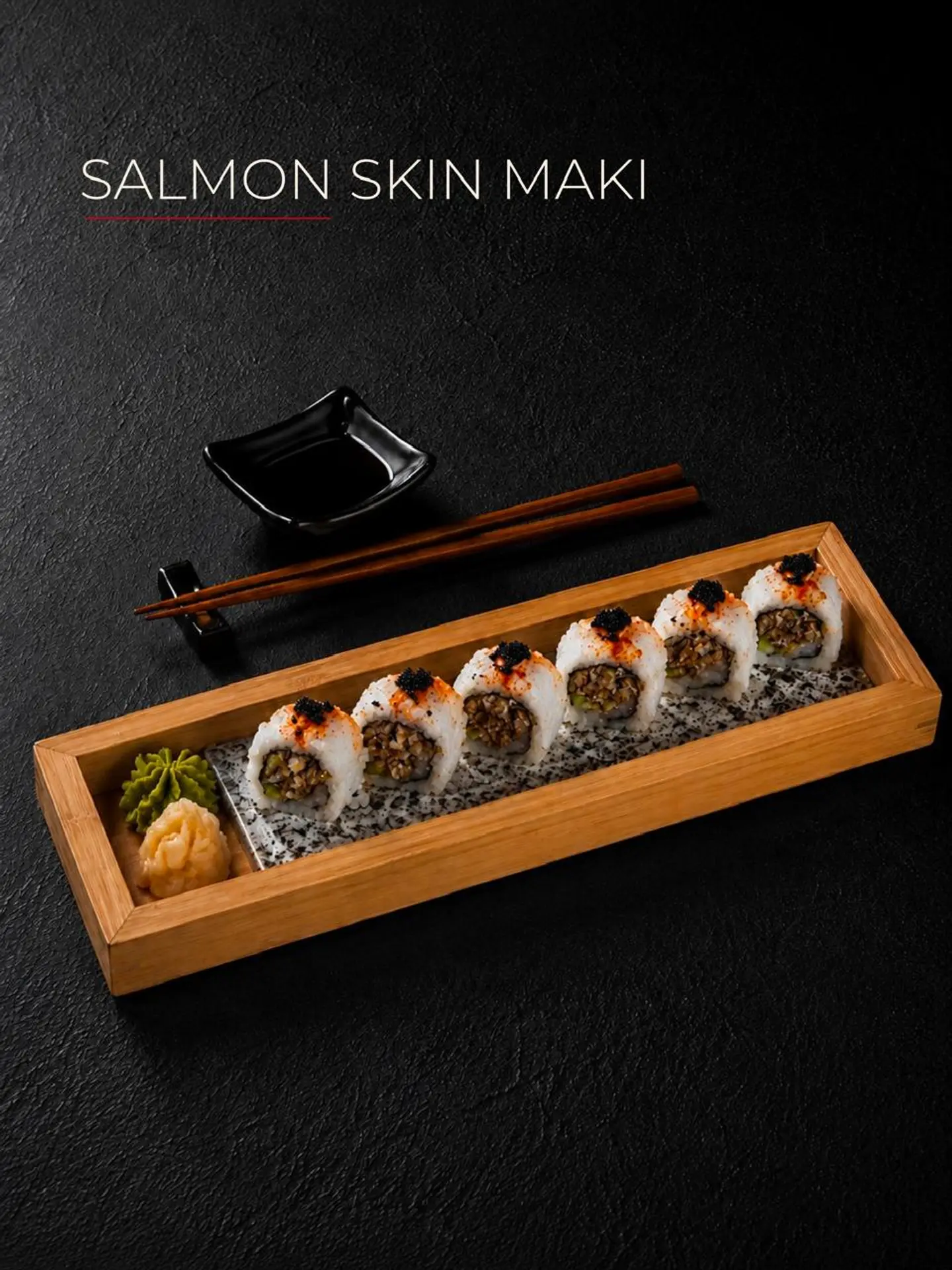 Salmon Skin Maki