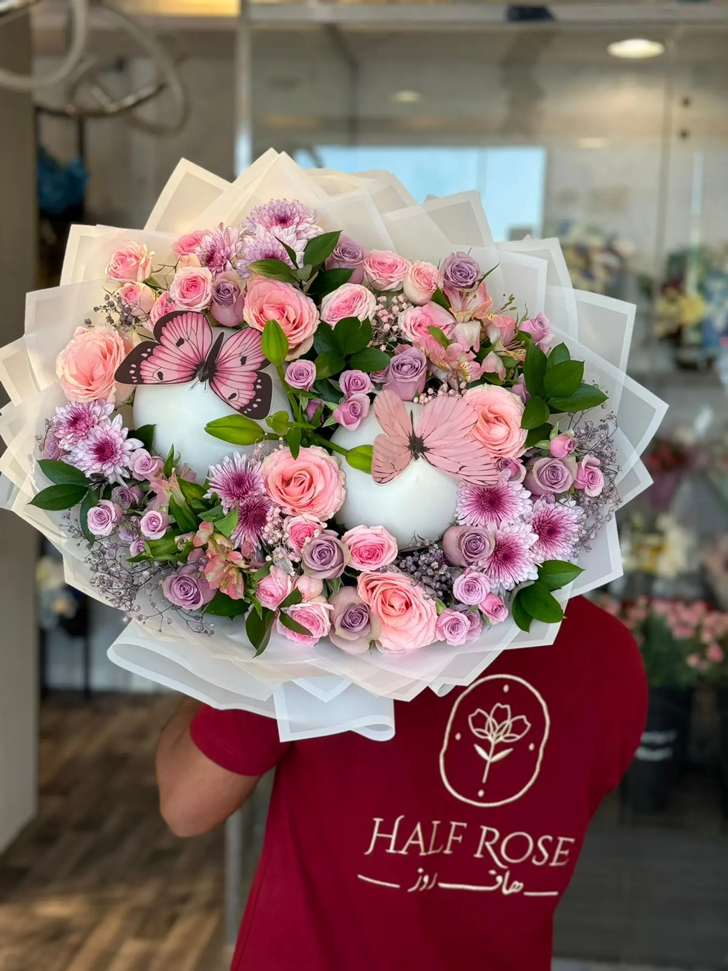 Pink Bouquet Large Size