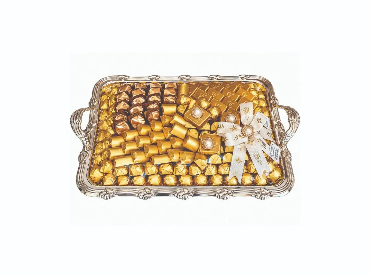 Wrapped Chocolate Tray Rectangular