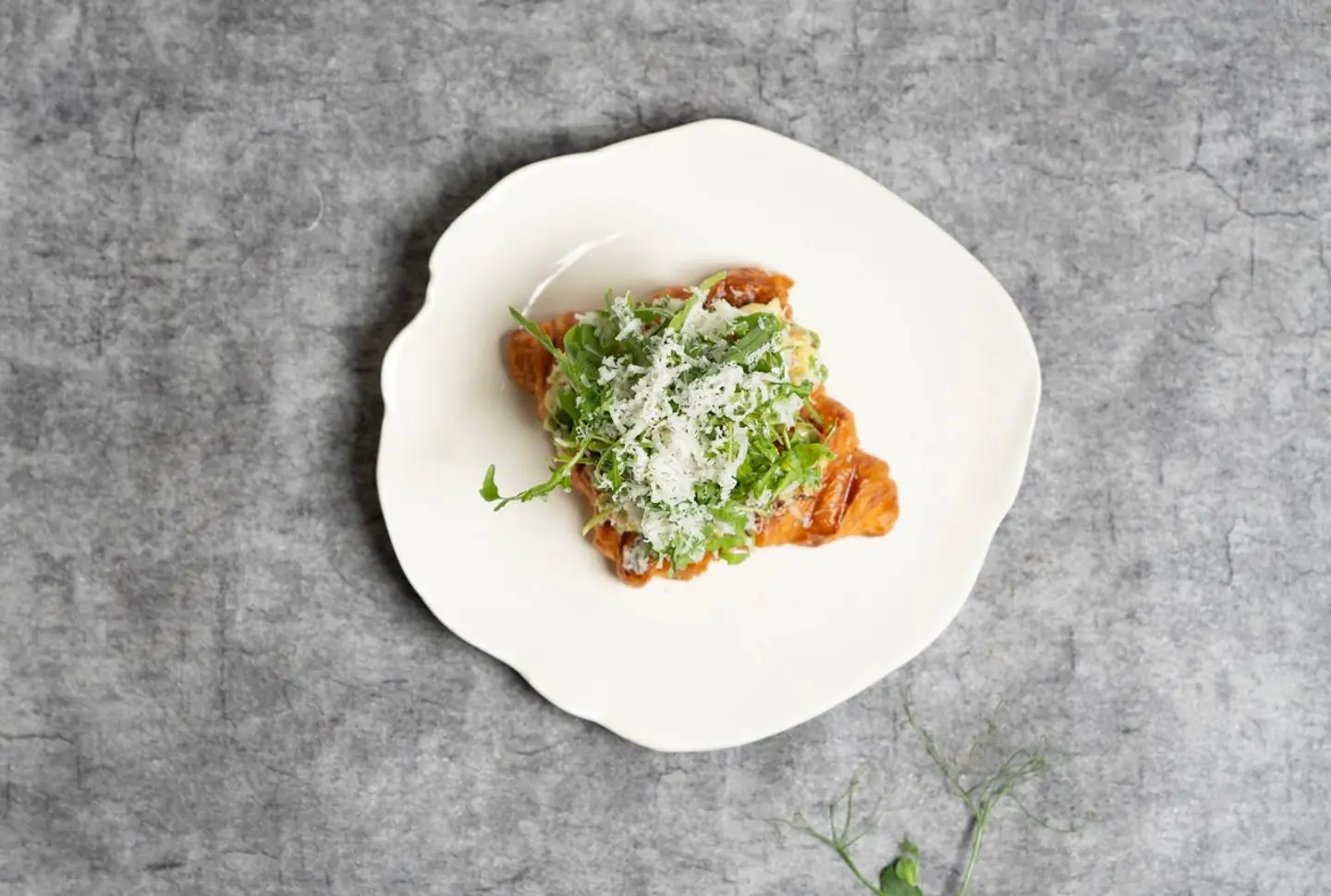 Avocado Egg Croissant