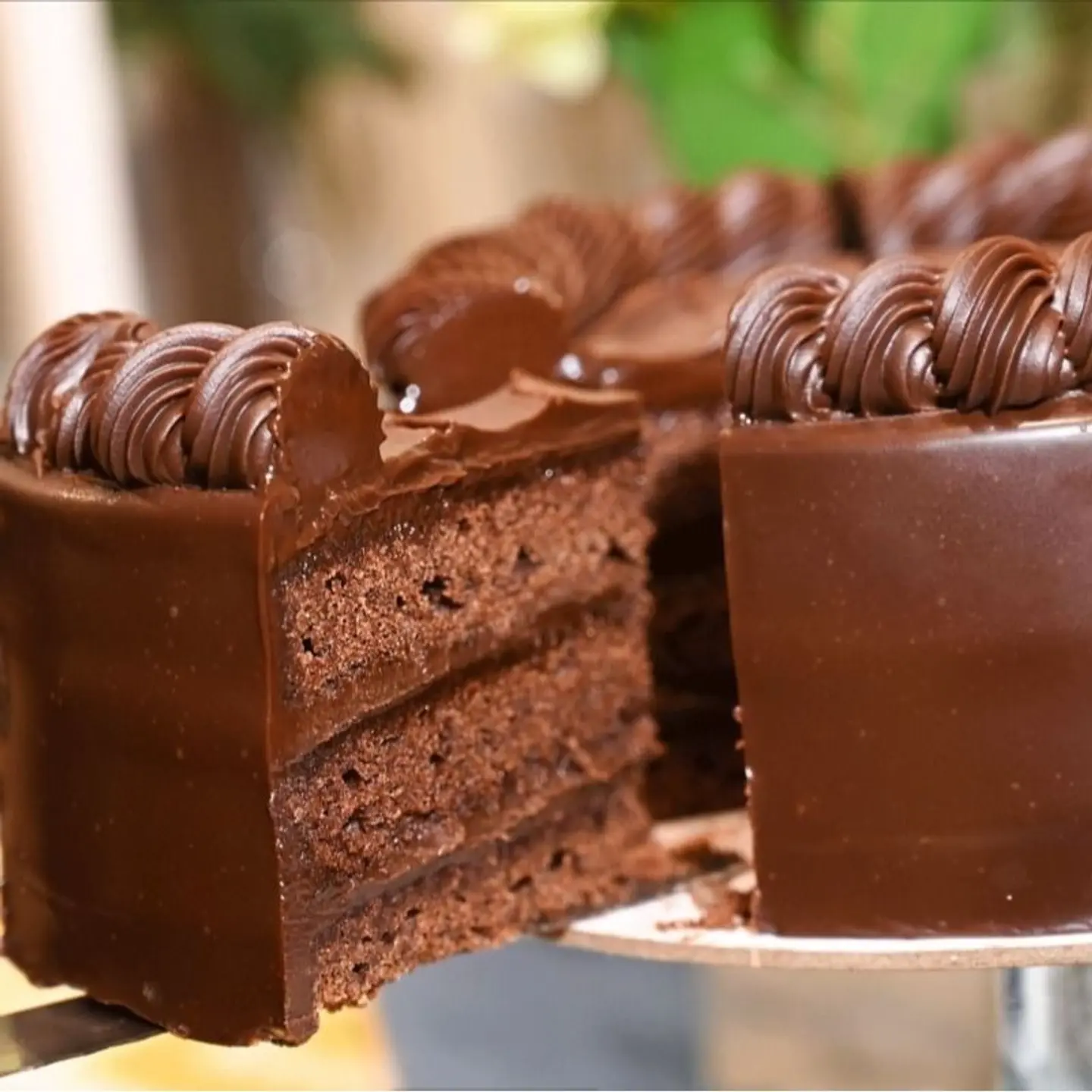 شوكلت فدج كيك