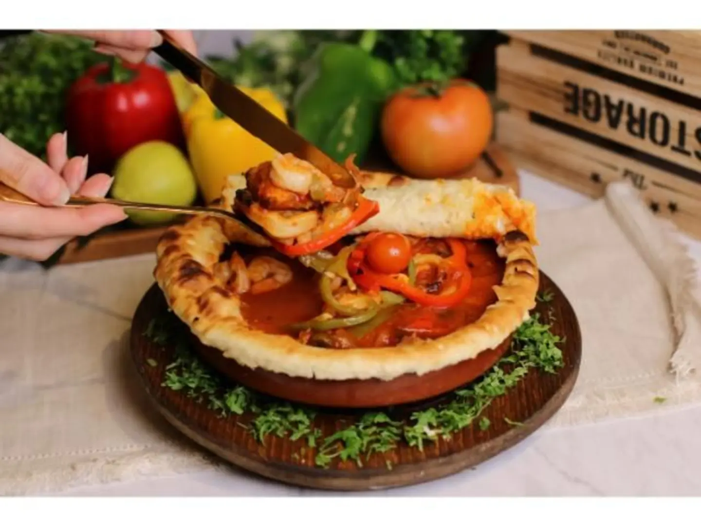 طاجن روبيان