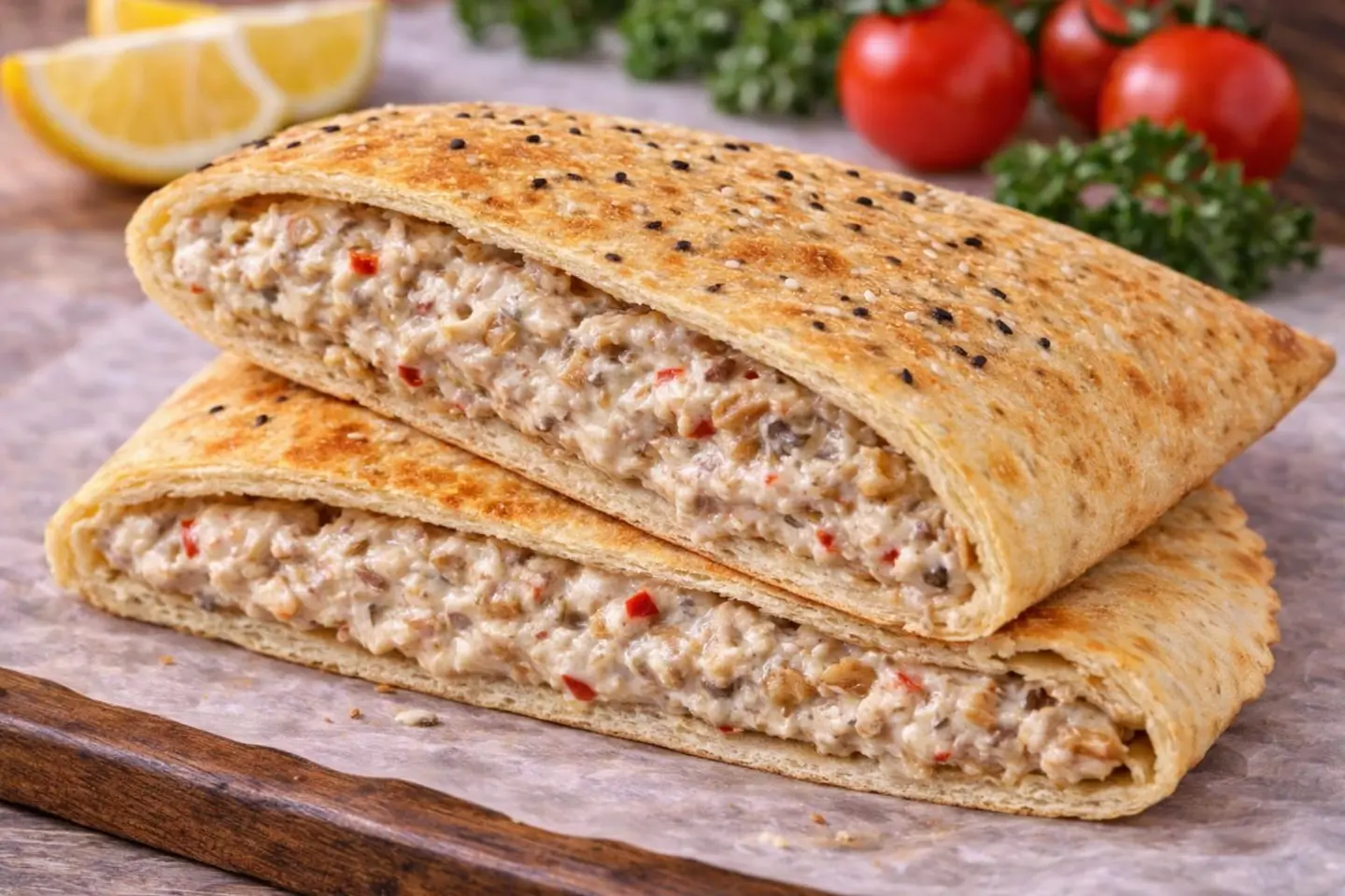 لبنة ومكدوس
