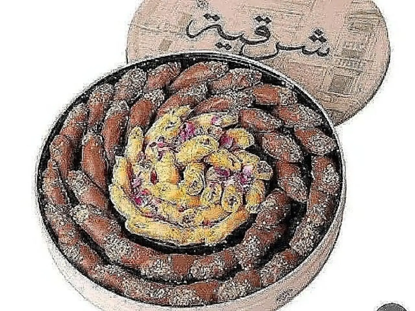 بقلاوة مكس بيكان كبير شرقية