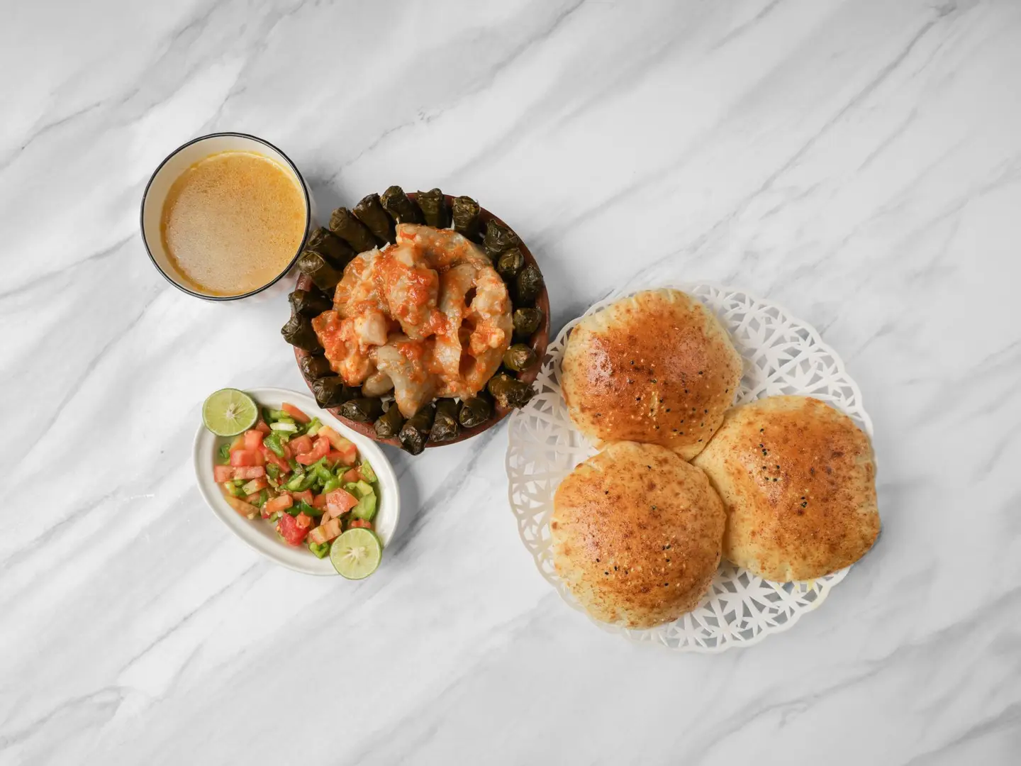 طاجن ورق عنب عكاوي