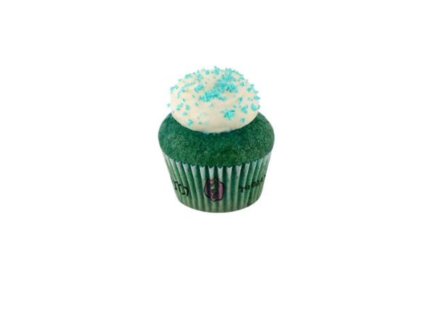 Mini Blue Velvet Cupcake