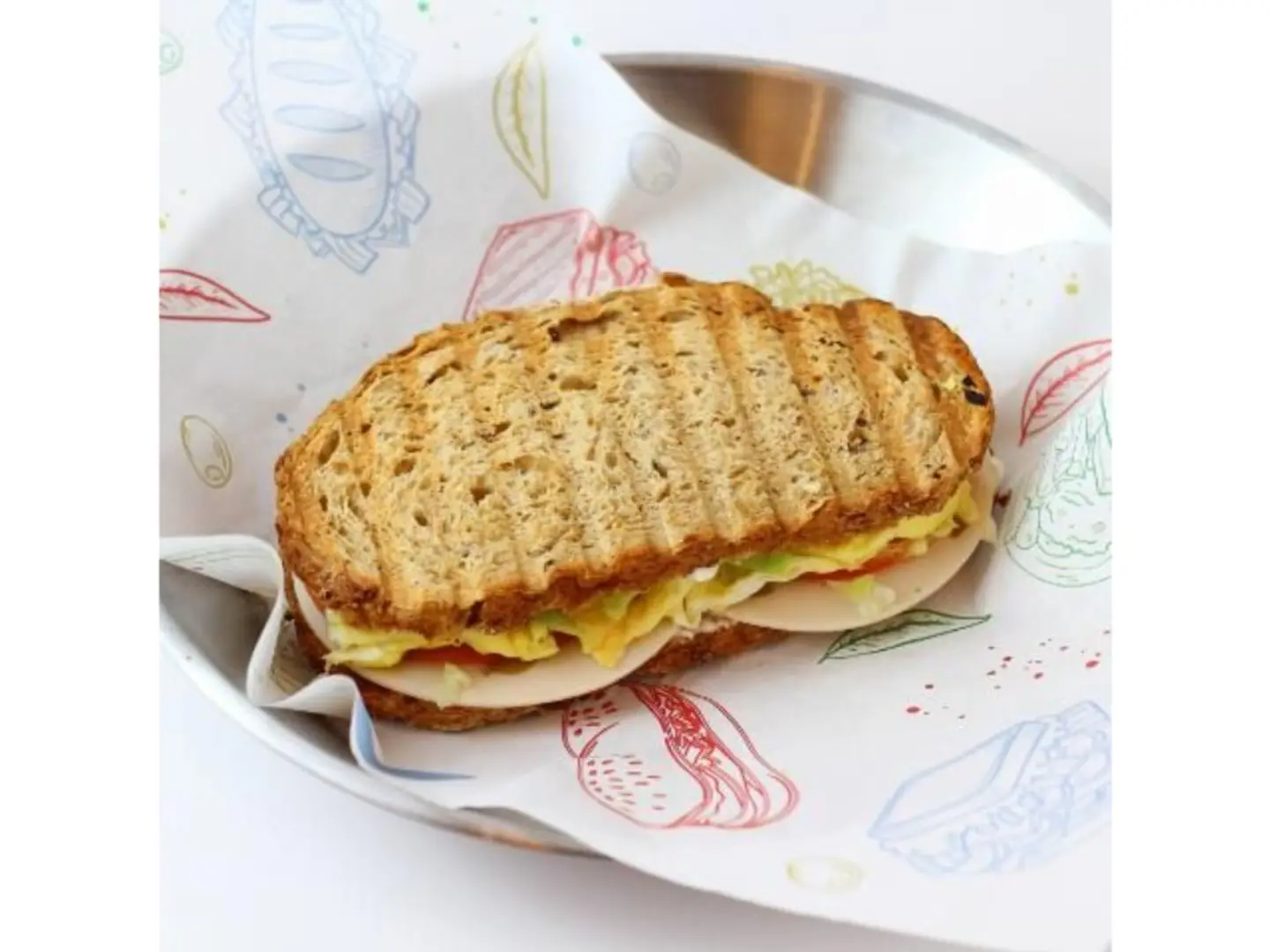 Egg And Salami Sandwich