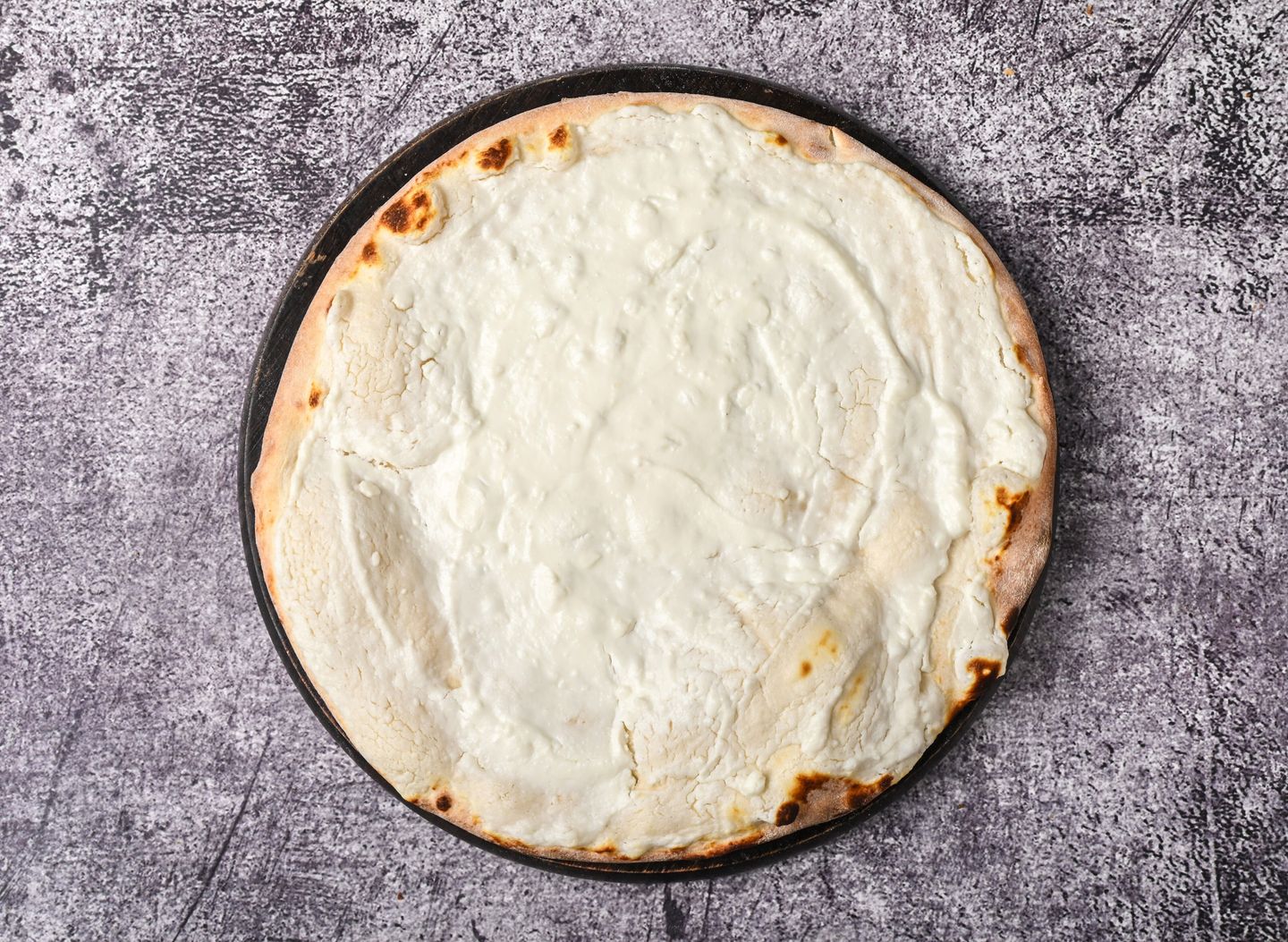 Round White Cheese Pies