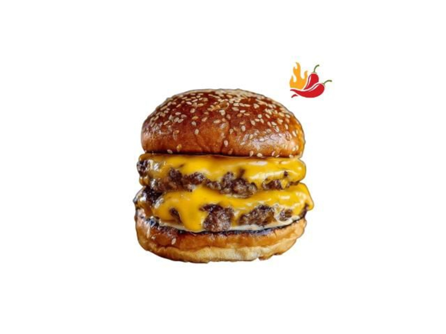 تيتوز برجر لحم دبل حراق