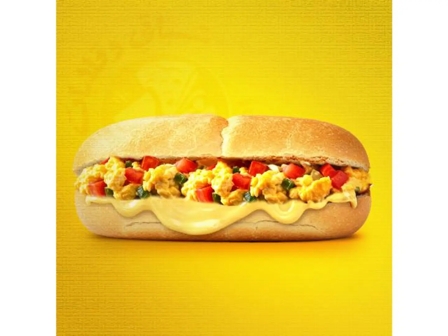 Shakshouka And Cheese Sandwich