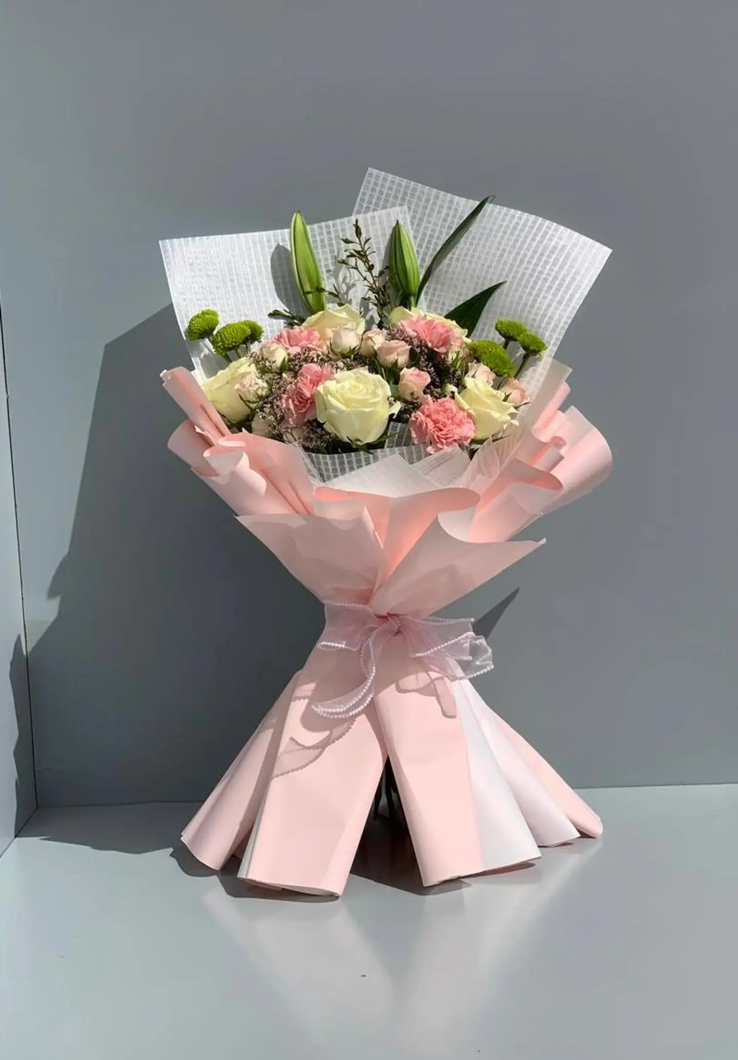 باقة بينك ليلي