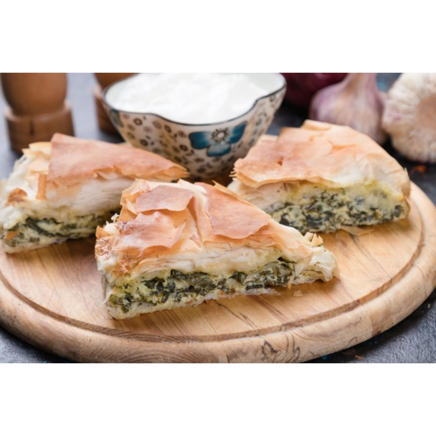 سبانخ بالجبن