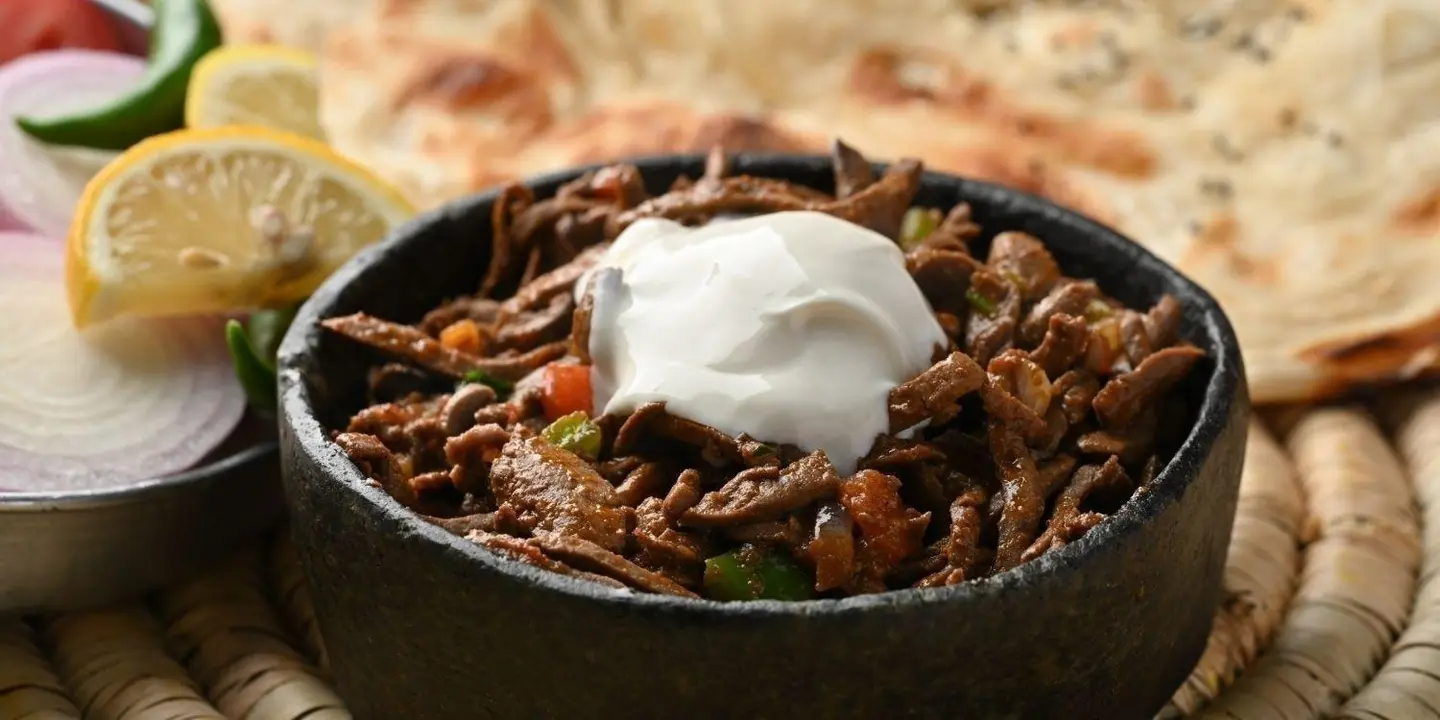 Mughash Liver With Cheese
