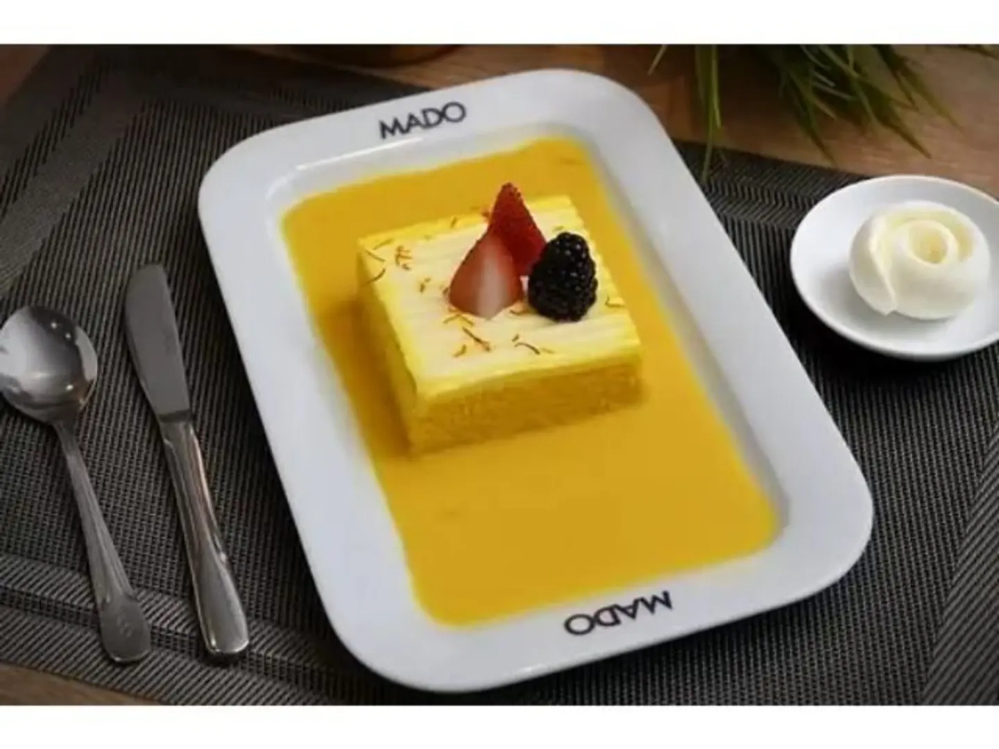 Saffron Tres Leches Cake