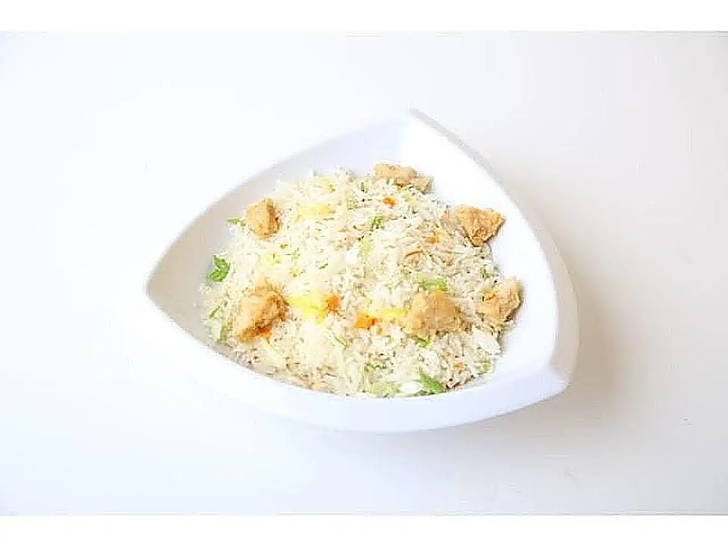 أرز مقلي مع دجاج