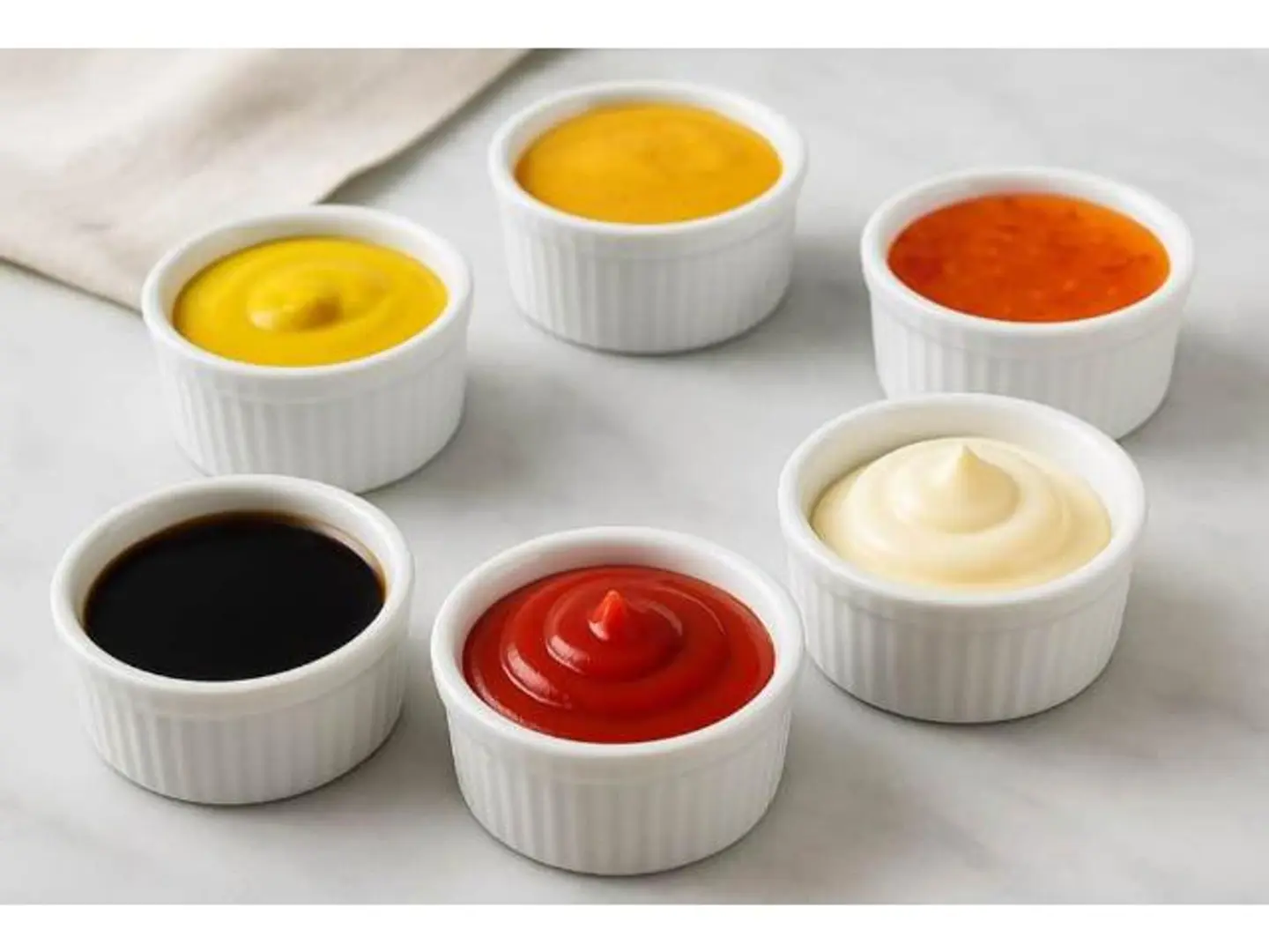 Garlic, Tahini, Spicy