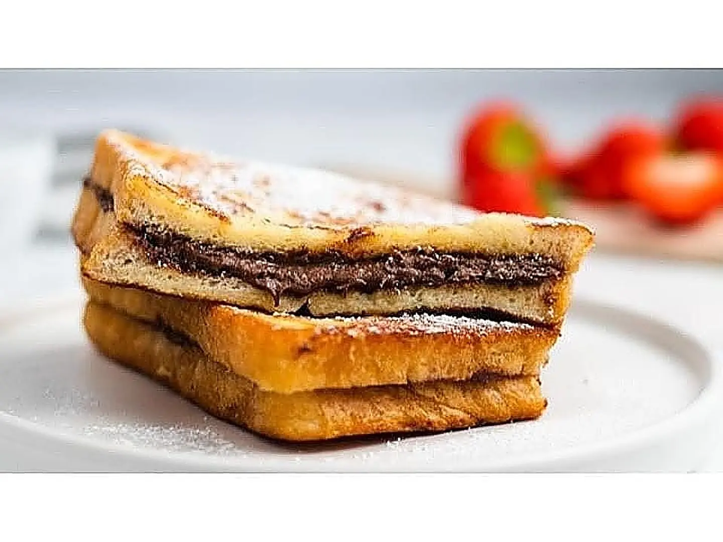 Nutella And Cheese Toast