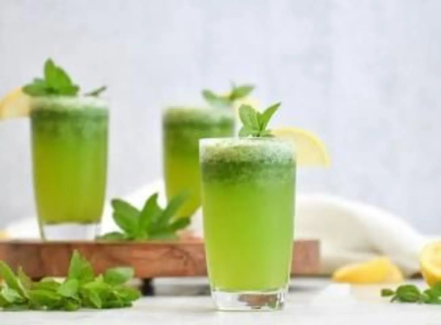 Lemon Juice With Mint