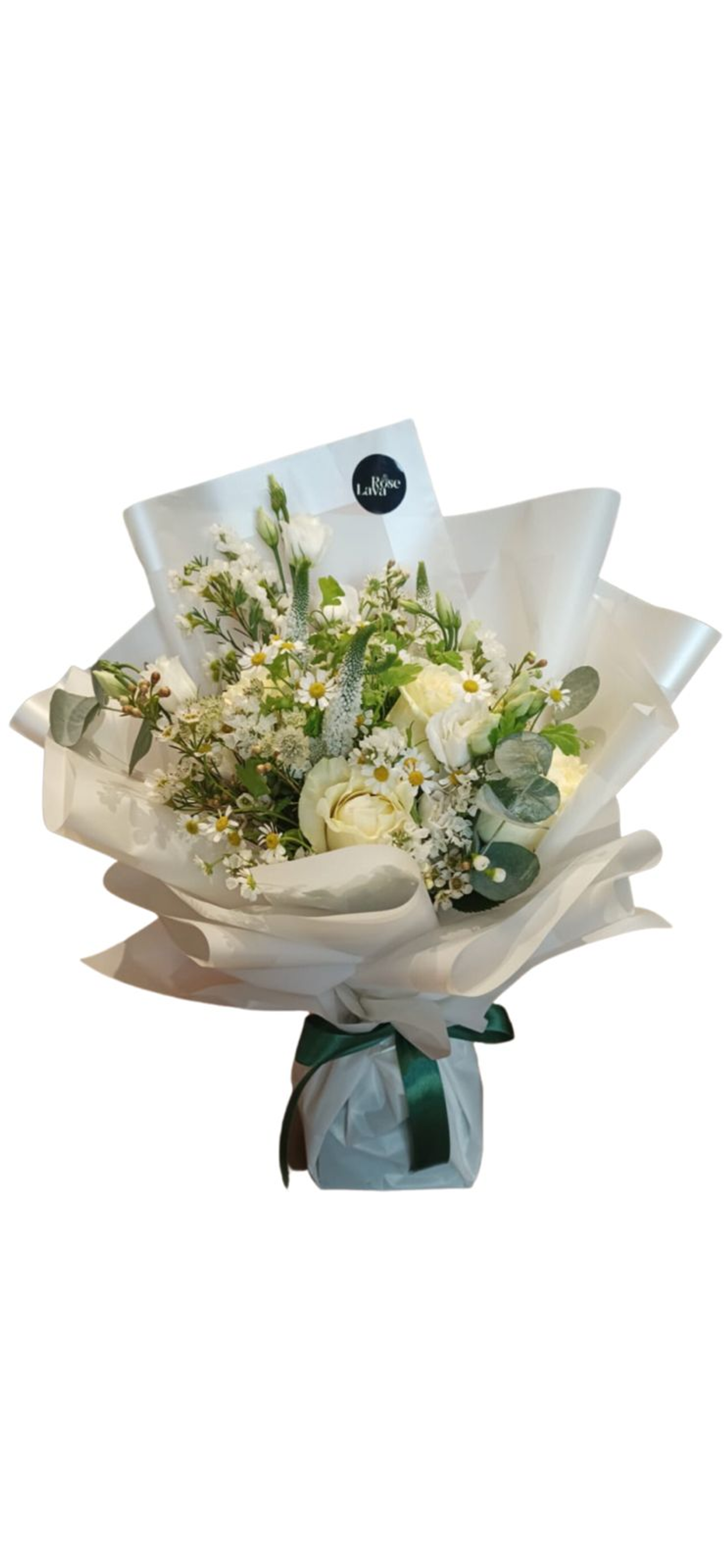Mixed Bouquet Of White Dutch Flowers