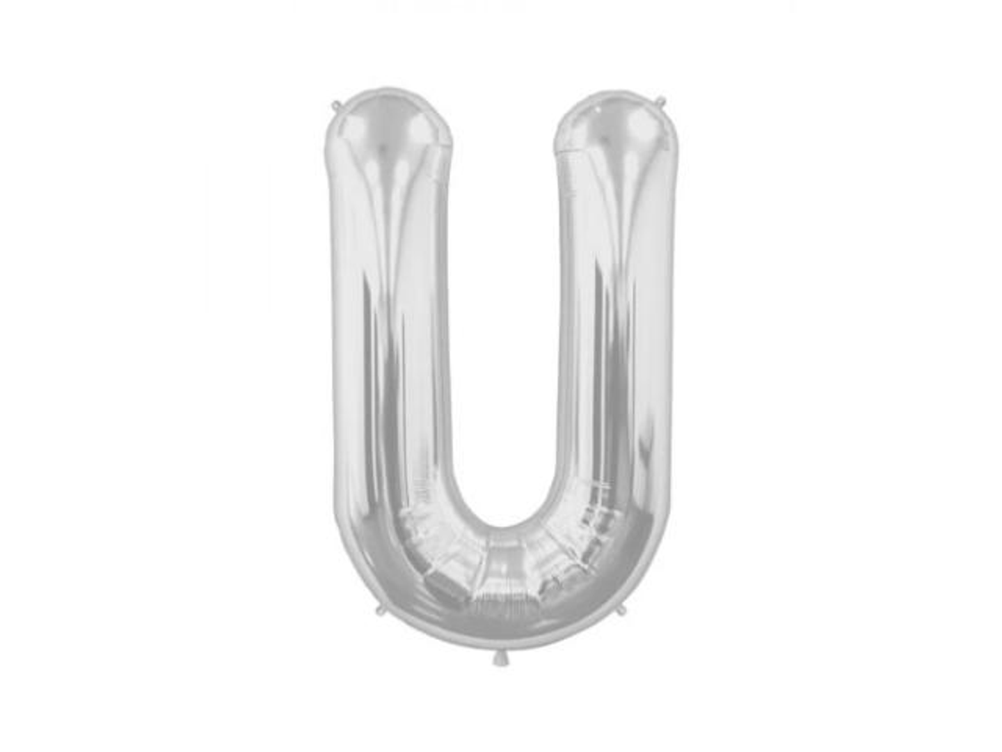 حرف U فضي هيليوم