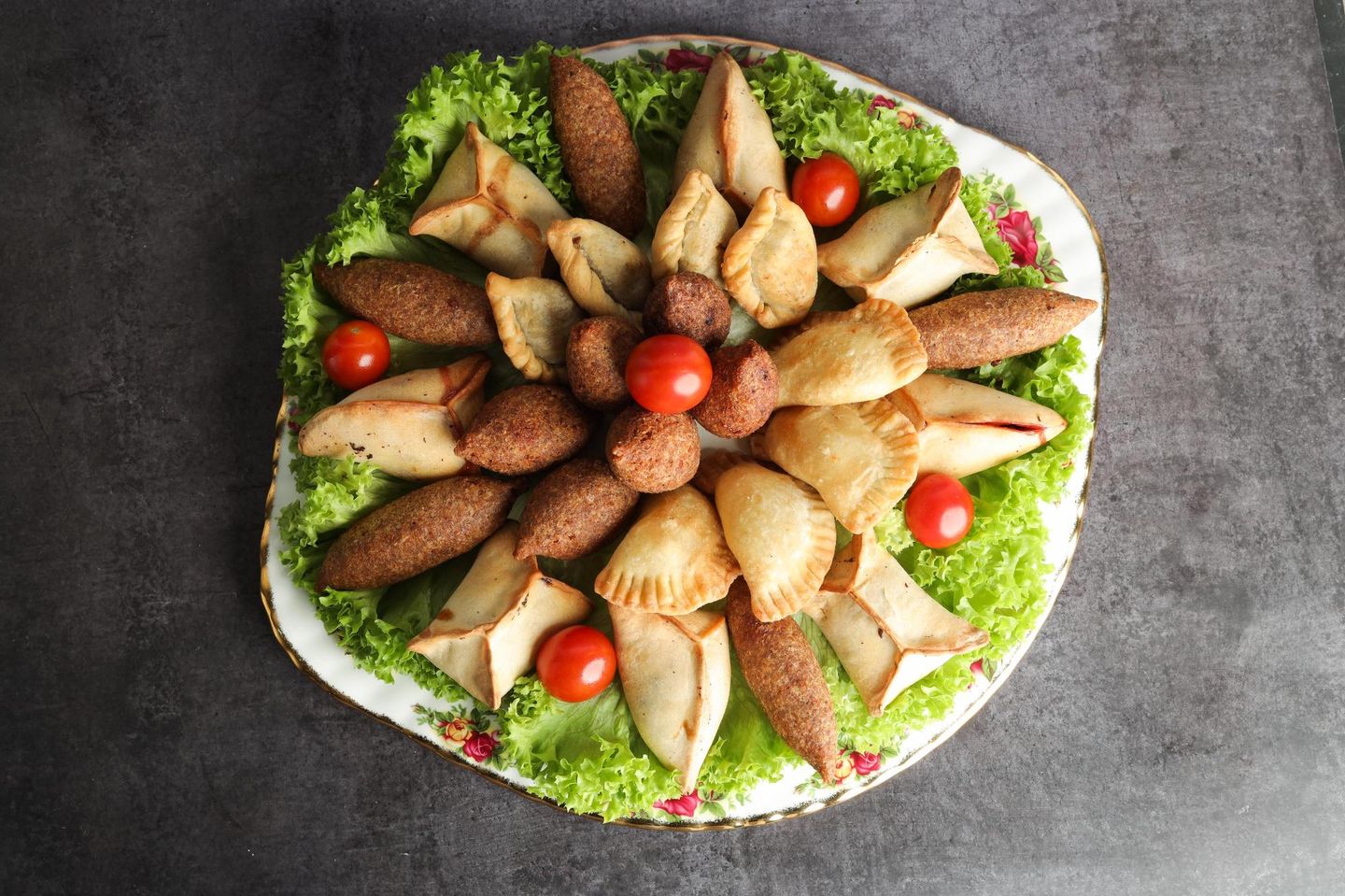 صحن مشكل جاهز