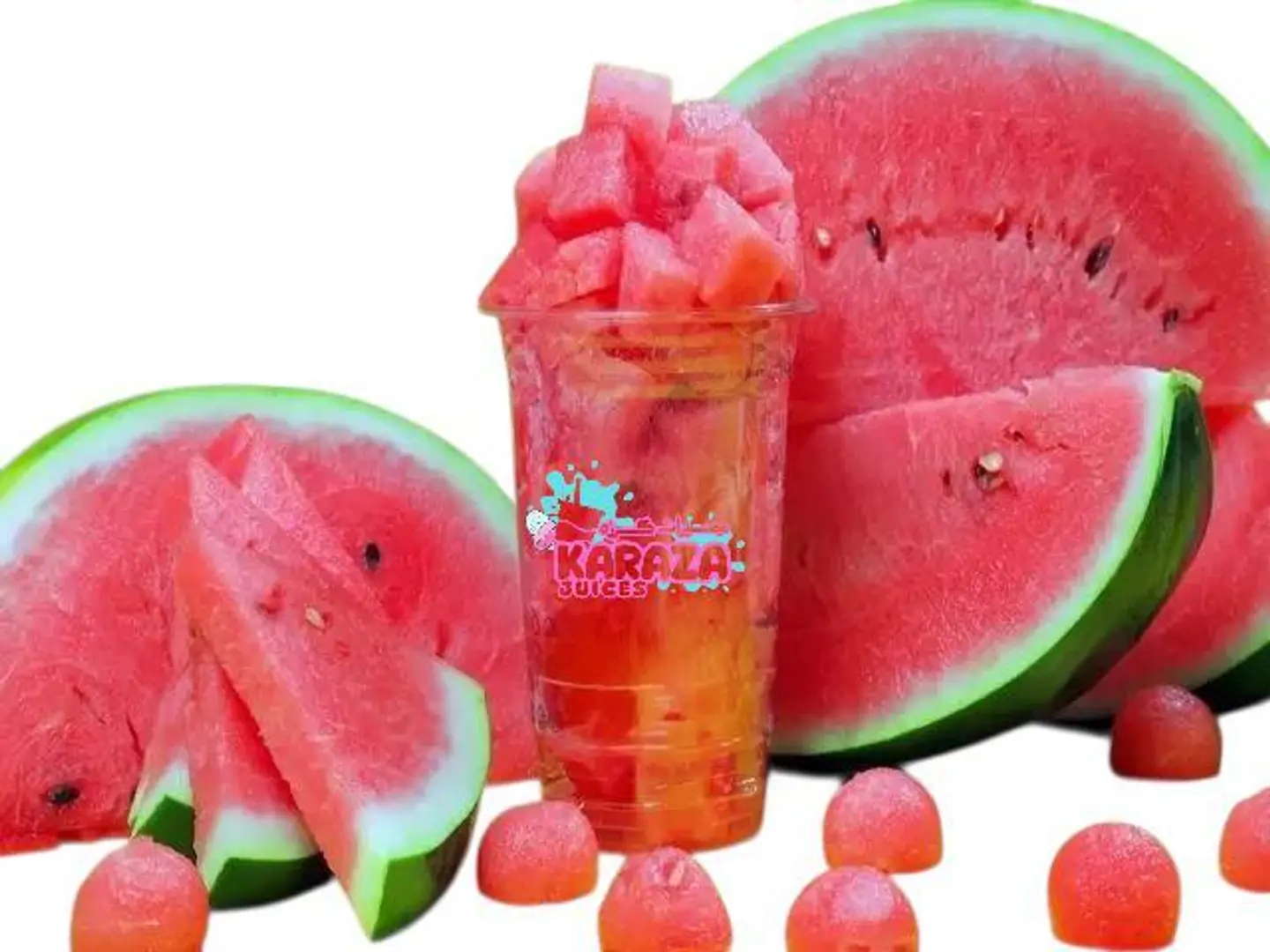 Watermelon Cubes