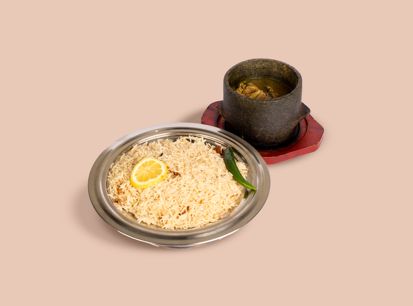 Broth Meat With White Rice