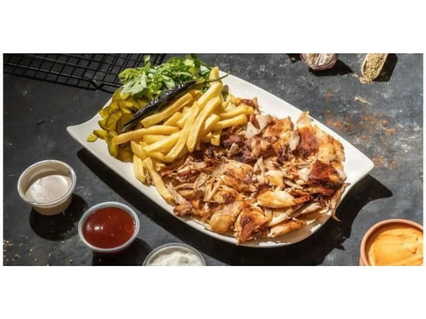 Chicken Shawarma Plate