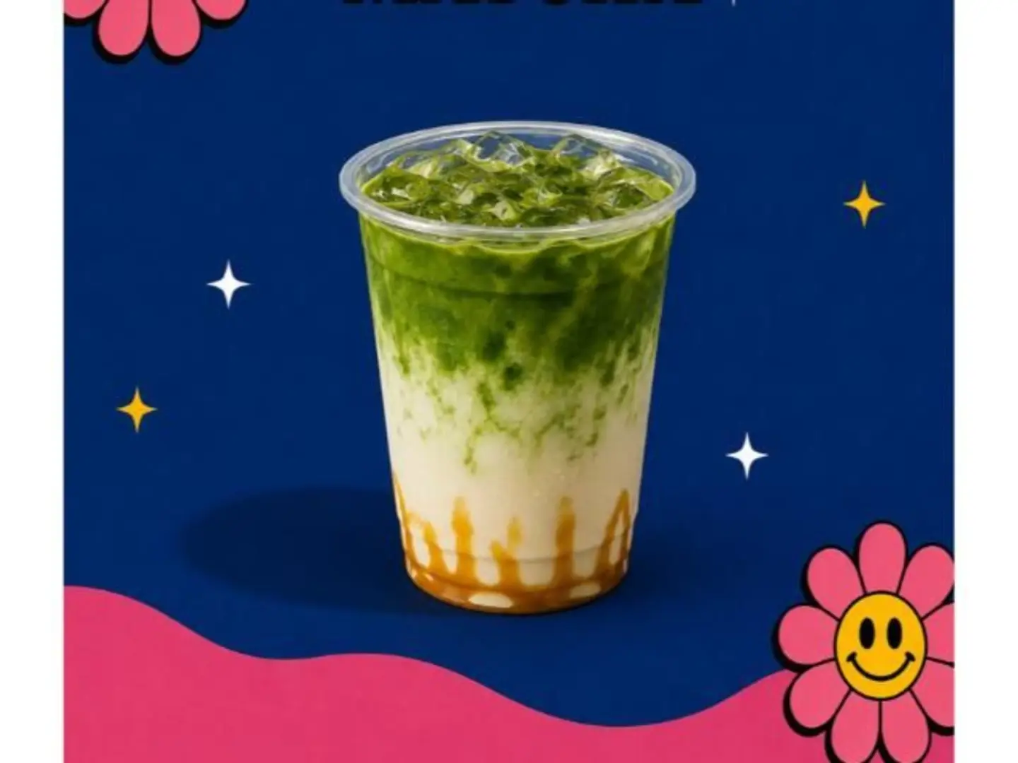 Caramel Matcha Latte