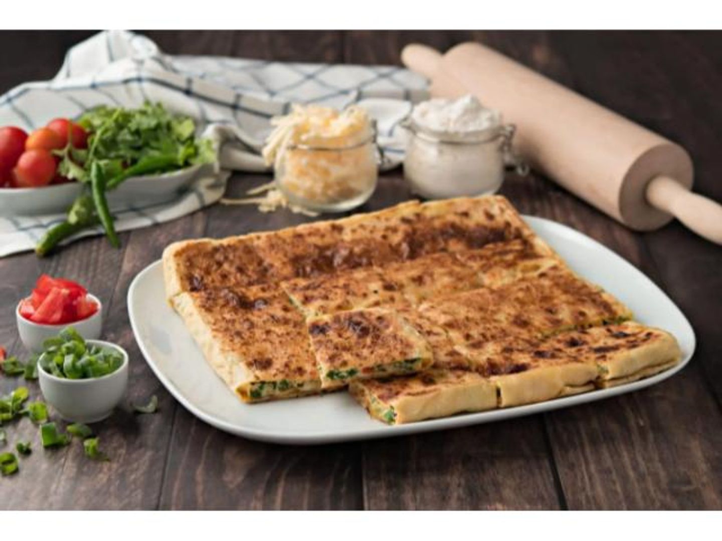 مطبق شيدر لحم