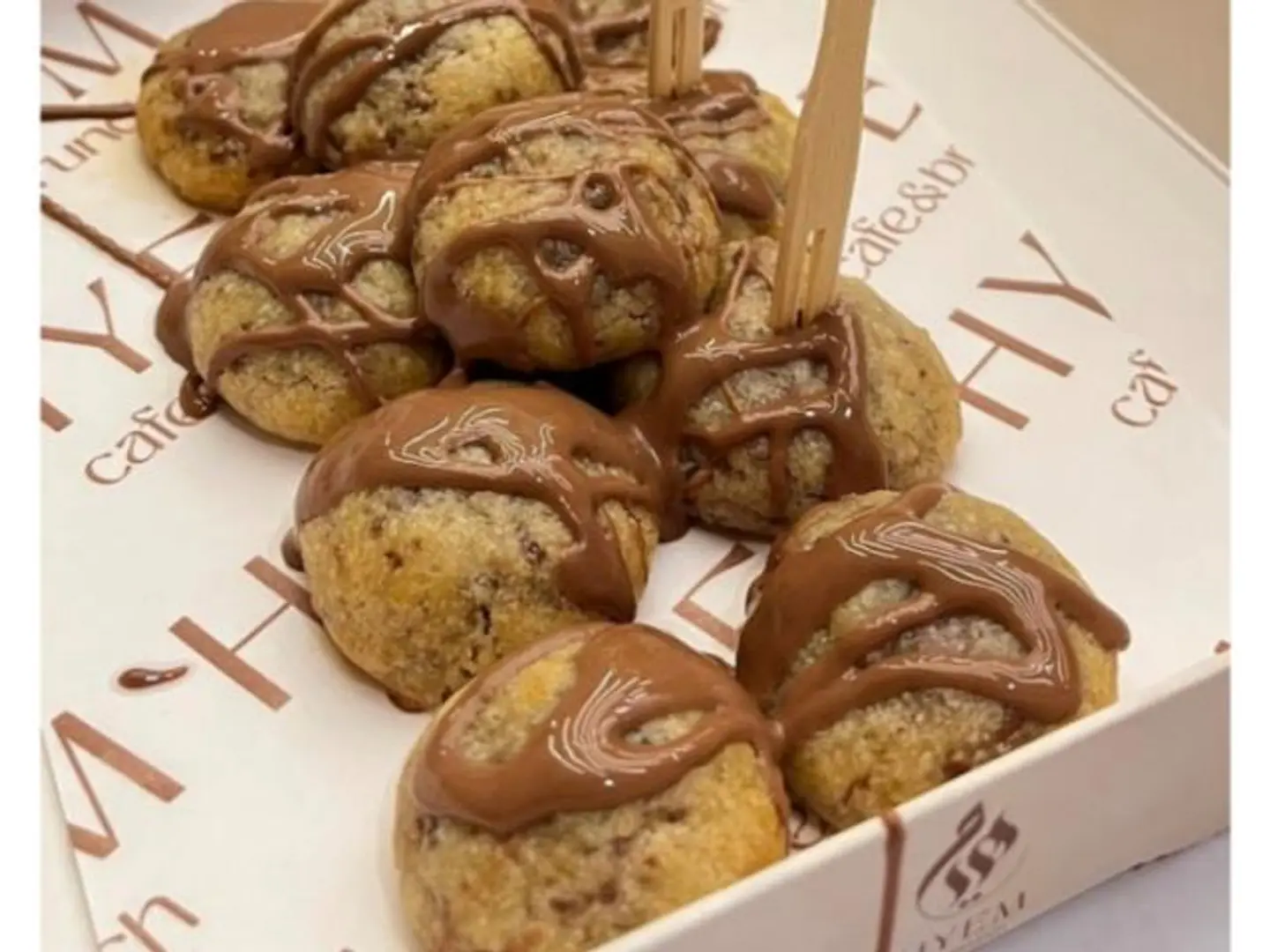 Mini Cookies With Chocolate