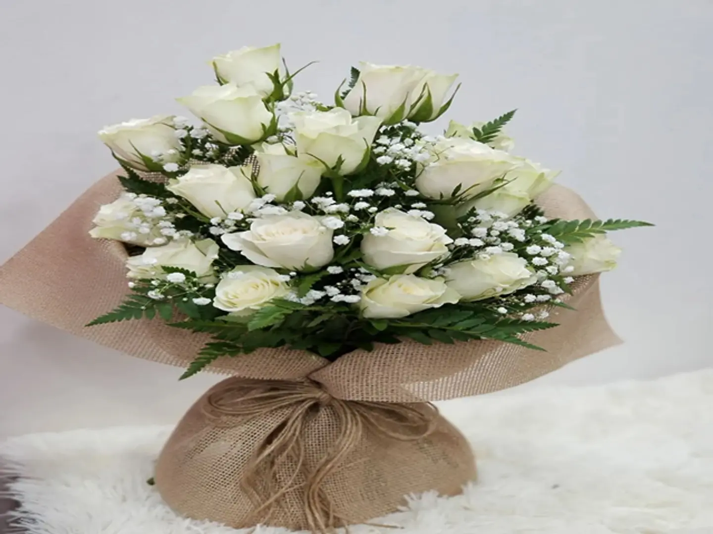 White Rose Bouquet