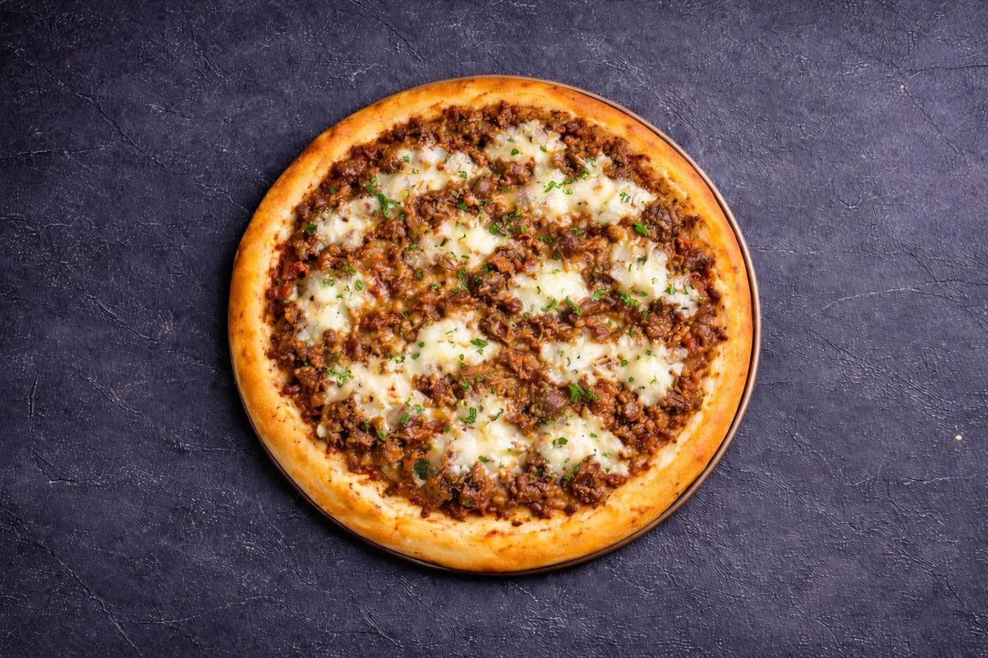 Minced Meat Pizza