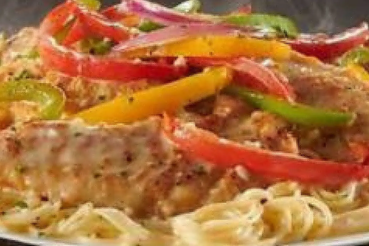 عشاء دجاج سكامبي