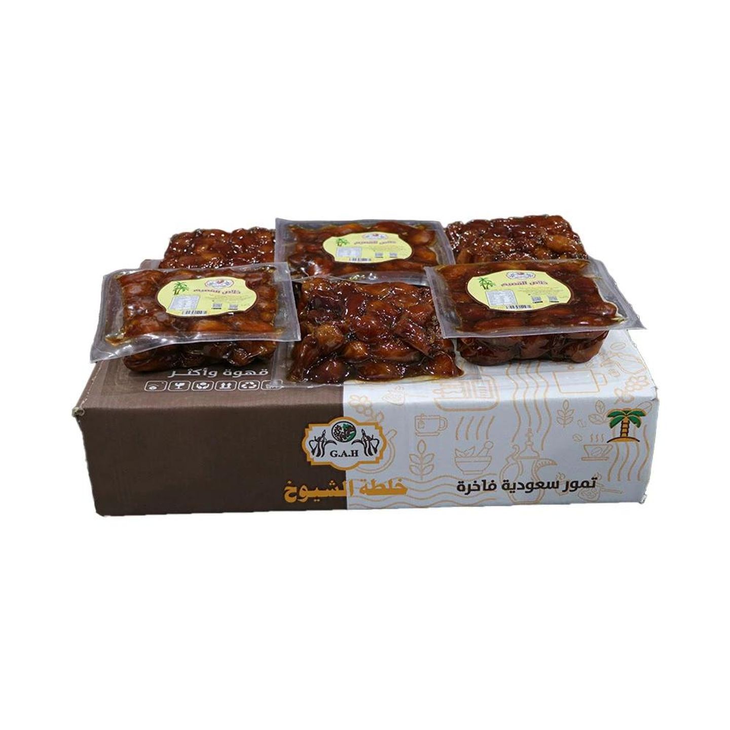A Carton Of Khalas Al Qassim Dates, 12*500 Grams